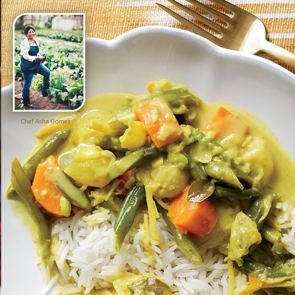 Keralan Vegetable Stew Recipe by Chef Asha Gomez